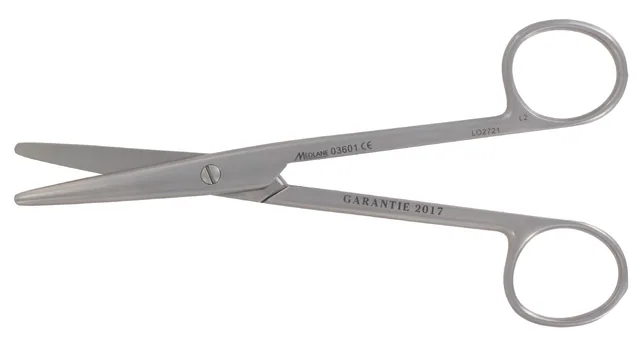 Ciseaux Courants Mayo Rond 140 mm Droit — REF 03601P