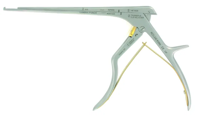 Rongeur Lamina punch Gm 180 X 2 mm 90 ° Ht detachable — REF K1396