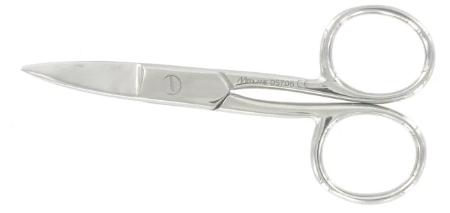 Nail scissors Bancal Chr. Plat Ed 12 cm straight — REF 05711P
