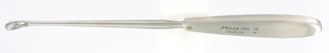 Vaginal curette Gourdet blunt 260 X 8 mm — REF 14816P
