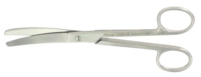 Ciseaux Courants Mousse 160 mm Courbe — REF 03208P