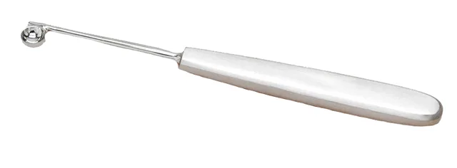 Ent curette Sinus Luc 17.5 cm X 10 angled Left — REF 15310