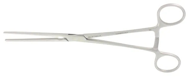Vascular clamp coarctation Debakey stainless radius 31.5 cm — REF 10806
