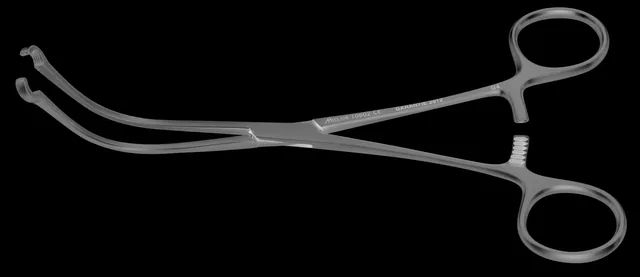 Vascular clamp Carot. Javid for S Hunt D 6 mm 18 C — REF 10602P