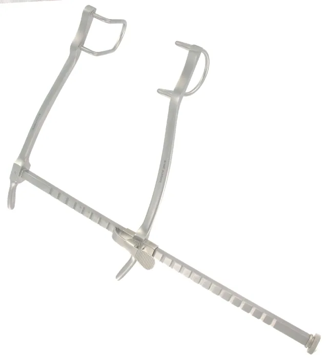 Retractor abdominal Gosset W/ Ratch. 45X60MM X 32 cm — REF 20903P