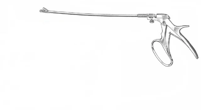 Pince Biopsie Rectal Yeoman Rotatif 360°droit 400MM — REF 27908