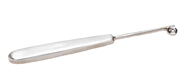 Ent curette Sinus Luc 17.5 cm X 10 angled Right — REF 15311