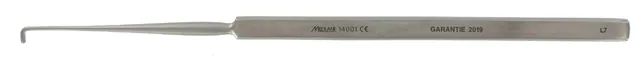 Crochet Cushing 280 mm Fin Msse 4 mm — REF 14002