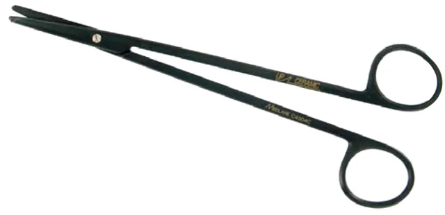 Ciseaux Up-cut Metzenbaum 145 mm Courbe Céramique — REF UC4302CC
