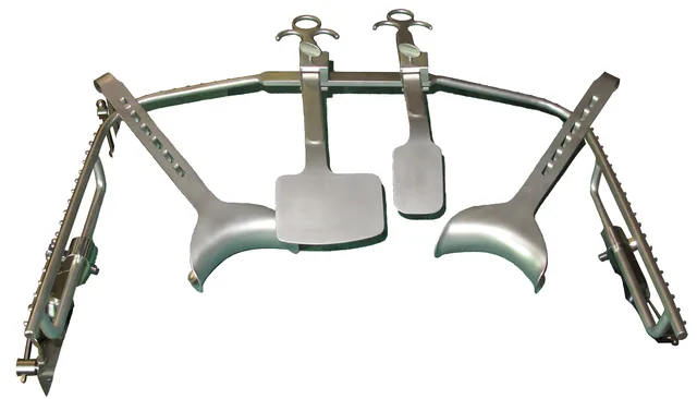 Retractor abdominal Bergeret complete frame — REF 20401