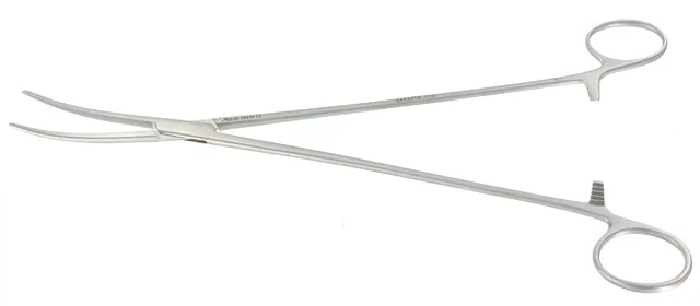 Artery forceps Bengolea 30 cm curved without teeth — REF 34210P
