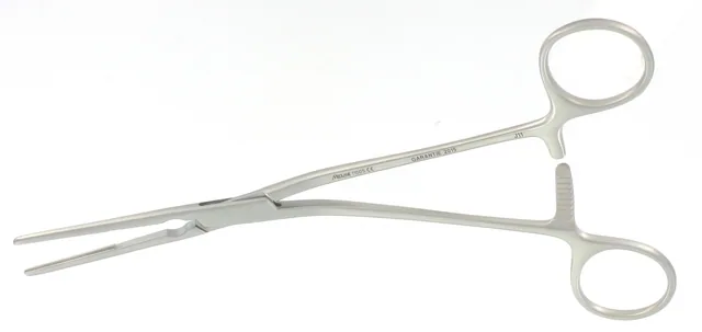 Vascular clamp coarctation Glover 210 mm bent Shafts — REF 11005P