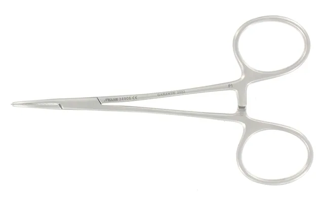 Pince Hémostatique Halstead 120 mm C. sans Griffes — REF 34906P