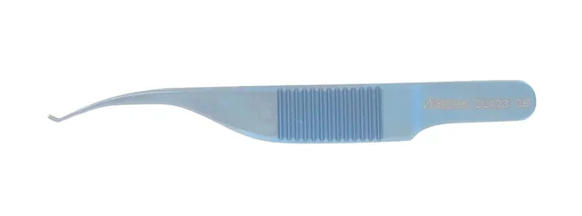 O-light Pince Troutman-barr. c. plat 75X0.2MM Titane — REF OL423