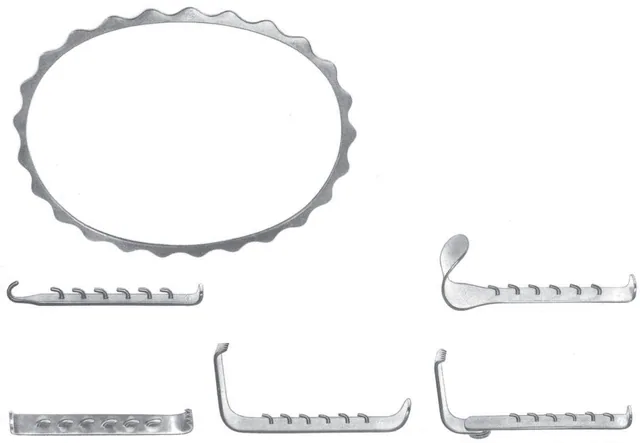 Retractor abdominal Denis Brown Lrg S Z complete — REF 20716