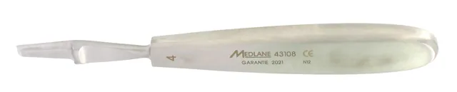 Rugine Farabeuf 4 mm X 160 mm Droite - REF 43108P