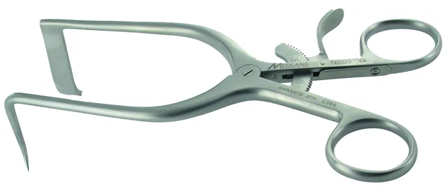 Retractor self-retaining spine Williams 20X5 0/150 Right — REF N606