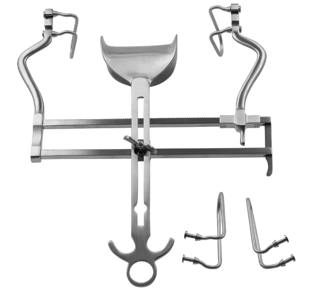 Retractor abdominal Balfour Mediane V Lv 85 X 75 mm — REF K230