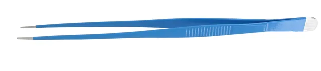 Insulated forceps Demartel 25 W/ teeth — REF 28805