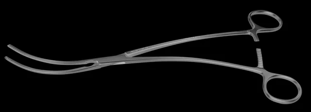 Vascular clamp Iliac Debakey Bahn Son 25 cm — REF 11101P