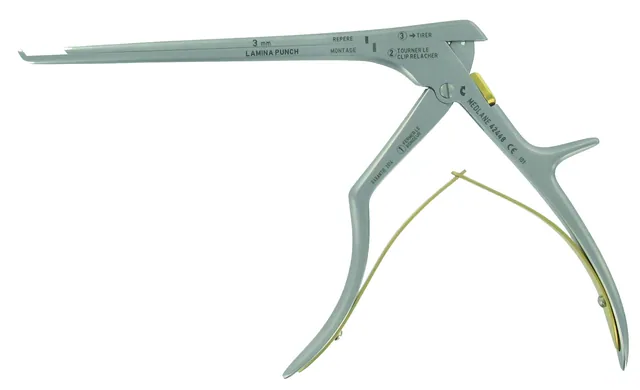 Rongeur Lamina punch Gm 180 X 2 mm 40 ° Ht detachable — REF K1397