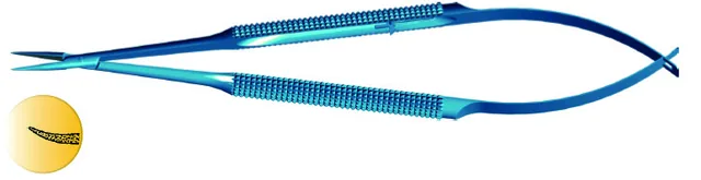Up-light Pointe-Aiguille titane cr Wwl 160MM.4x.4 Courbe — REF UL214