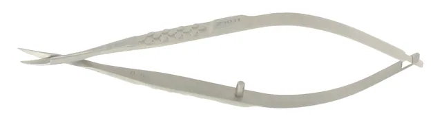 O-light Ciseaux Castroviejo c. plat 105X0.2PTU Inox — REF OL170