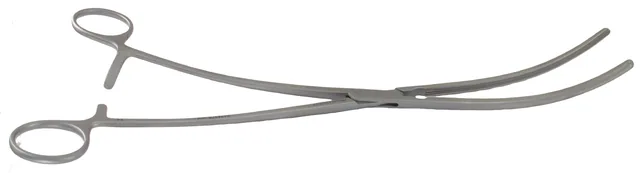 Vascular clamp aortic Anevr. Debak Ey 32 cm — REF 10203P