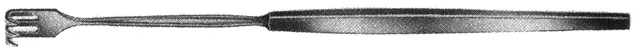 Retractor /handle Volkmann small handle 4 T Sharp 16 cm — REF 19916P