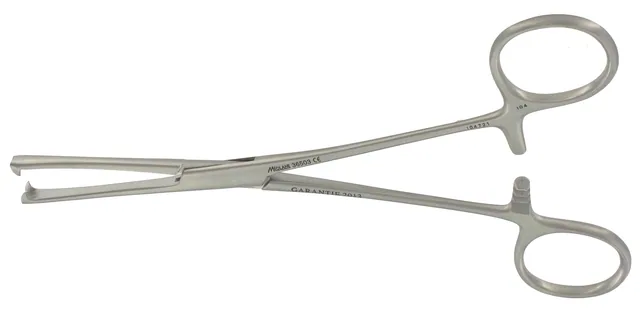 Meniscus forceps Museux 140 mm straight — REF 36508
